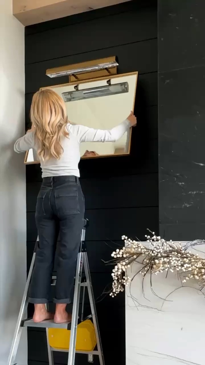 Mirror Hack • How to Create an Affordable Oversized Mirror⁣⁣
Using smaller & more affordable mirrors stacked together creates the perfect oversized mirror with added detail. ⁣Also, my 11’ Tree is still in stock and comes in several sizes!

#LTKHome #LTKHoliday #LTKStyleTip