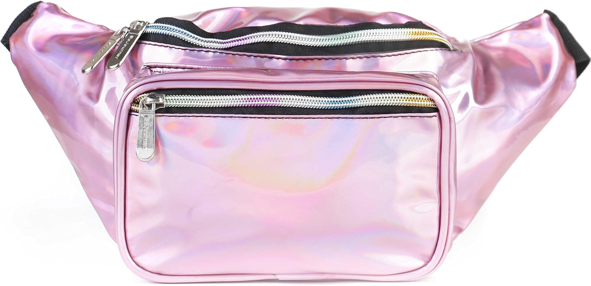 SoJourner Holographic Rave Fanny Pack - Packs for festival women, men | Cute Fashion Waist Bag Be... | Amazon (US)
