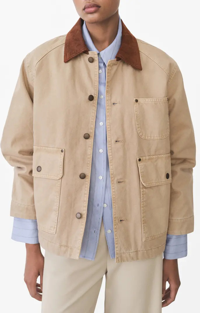 Rio Cotton Twill Barn Jacket | Nordstrom