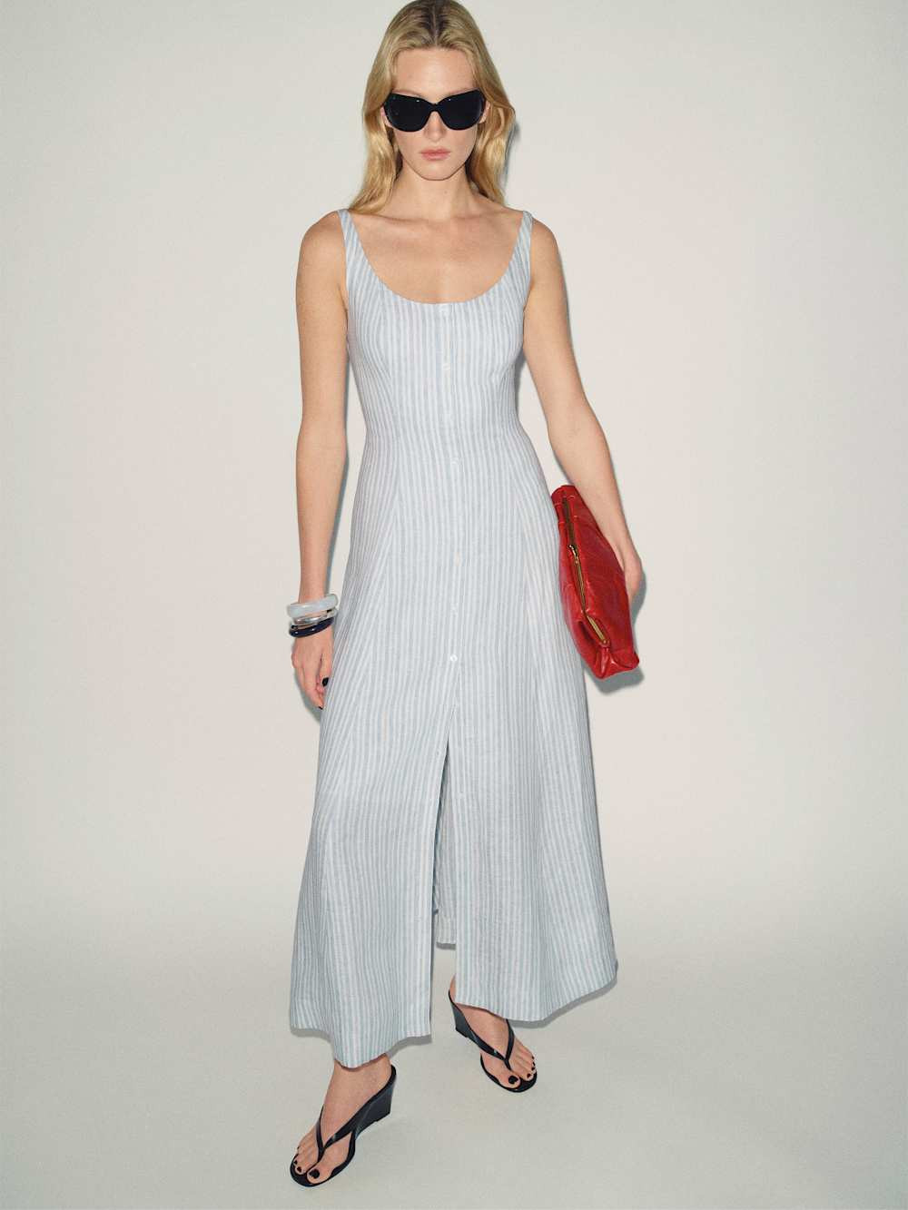 Fraise Linen Dress | Reformation (Global)