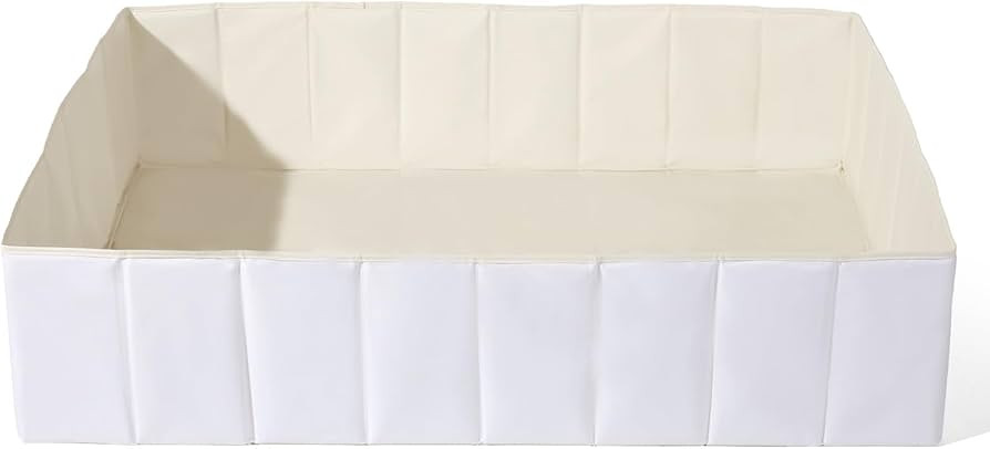 GOGOSO White Ball Pit for Toddlers, Gifts for Baby Girls Boys Dogs as Playpen, Fence, Rectangle O... | Amazon (US)