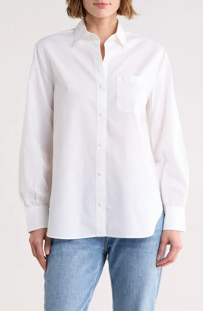 rag & bone Max Cotton Button-Up Shirt | Nordstromrack | Nordstrom Rack