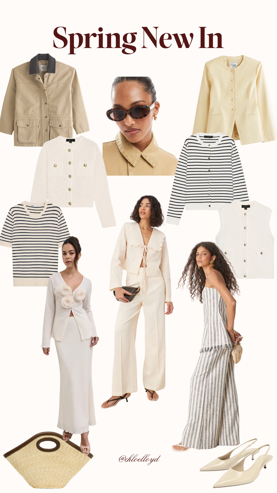 Corsage Detail Top, Workwear Jacket, Sweater Vest, Blazer, Sunglasses, Knit Top, Cardigan, Slingback Shoes, Pretty Lavish, Abercrombie & Fitch, Zara 

 #LTKuk #LTKspring #LTKstyletip