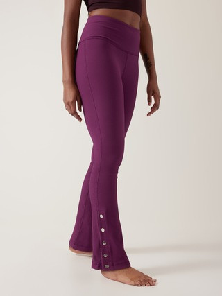 Elation Rib Snap Pant | Athleta