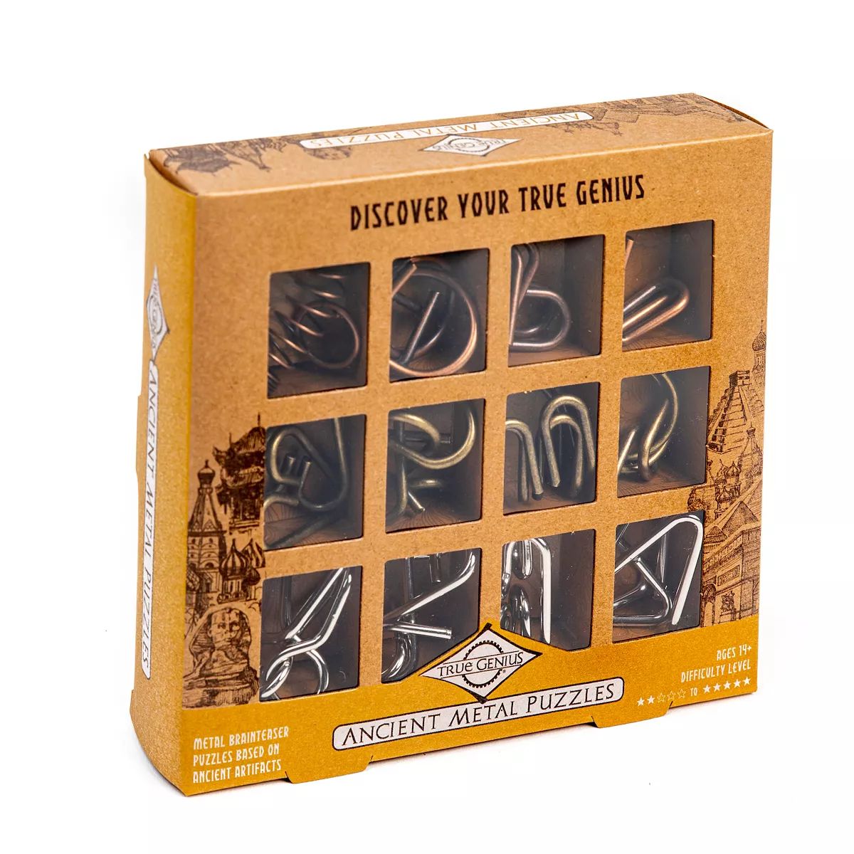 True Genius Ancient Metal Puzzle Set | Kohl's