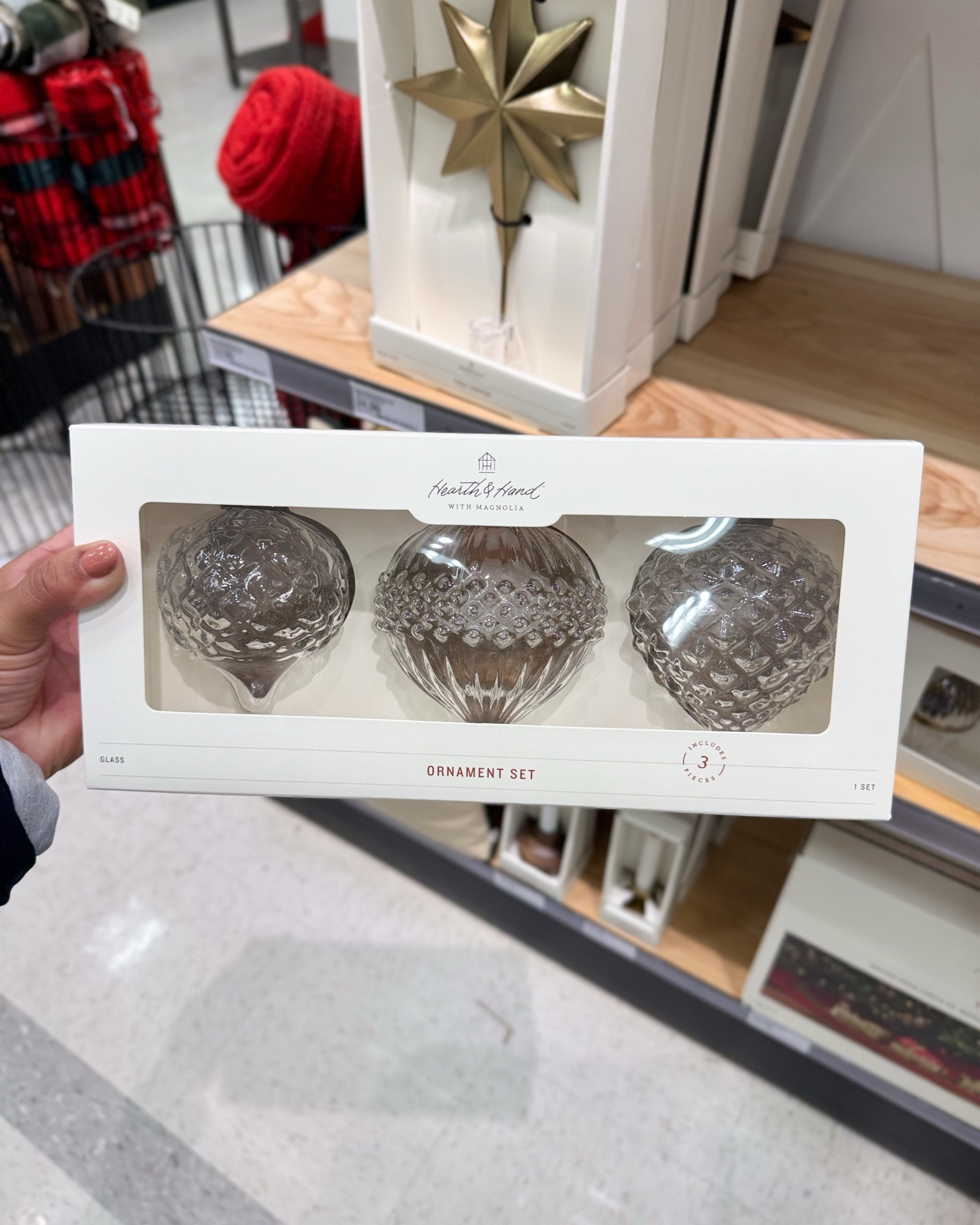 The prettiest glass ornaments! 

target finds, target style, Christmas decor