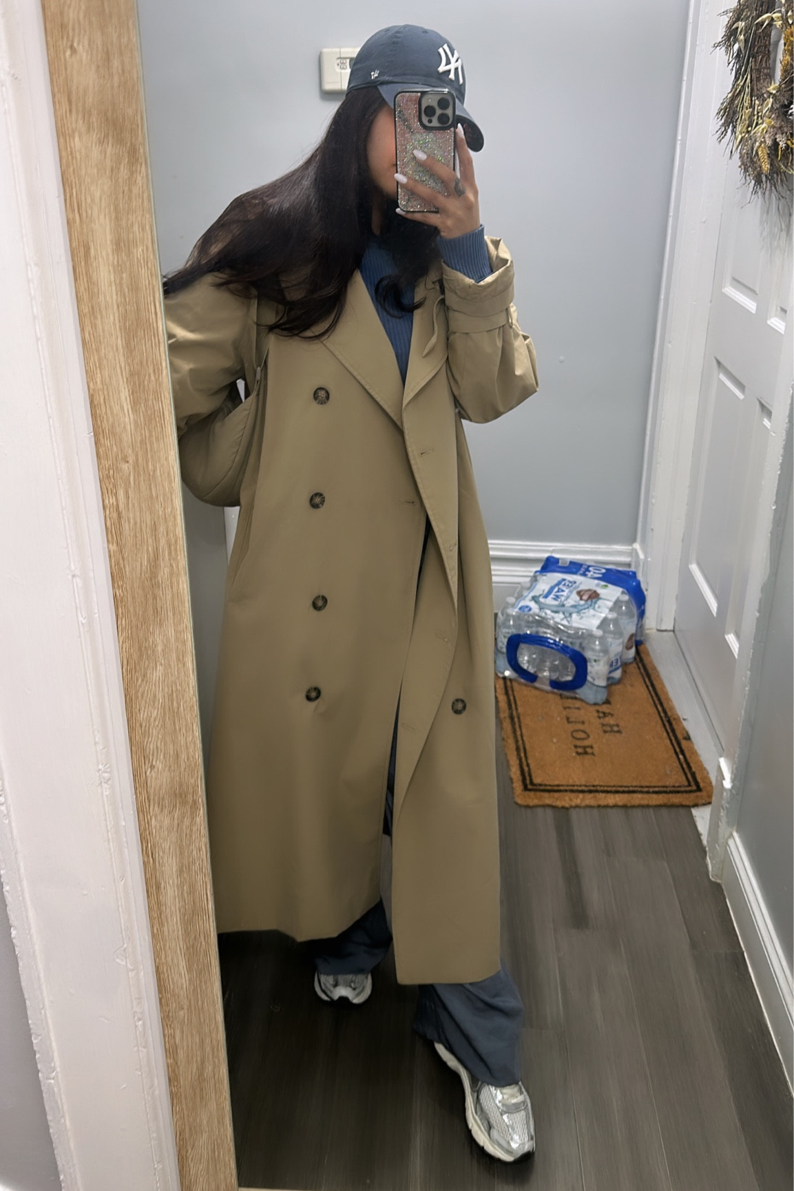 Casual fit for errands ! I love how a trench coat can elevate any look! 

#LTKSeasonal #LTKfindsunder100 #LTKmidsize