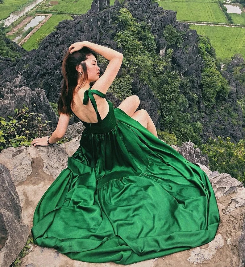 Silk Dress - ANNE DRESS | Etsy (US)