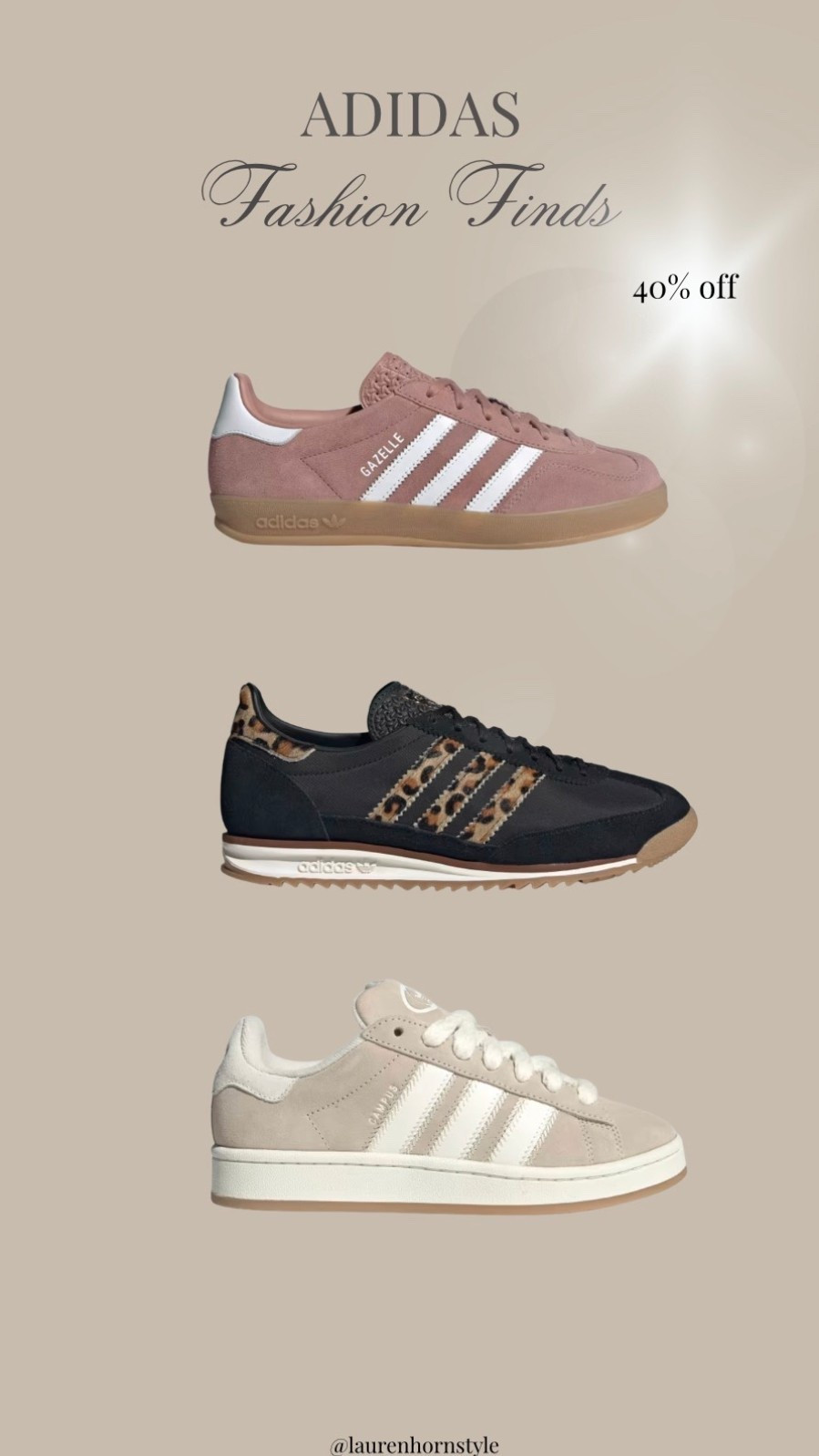 Adidas sneakers 40% OFF

#LTKActive #LTKGiftGuide #LTKHoliday