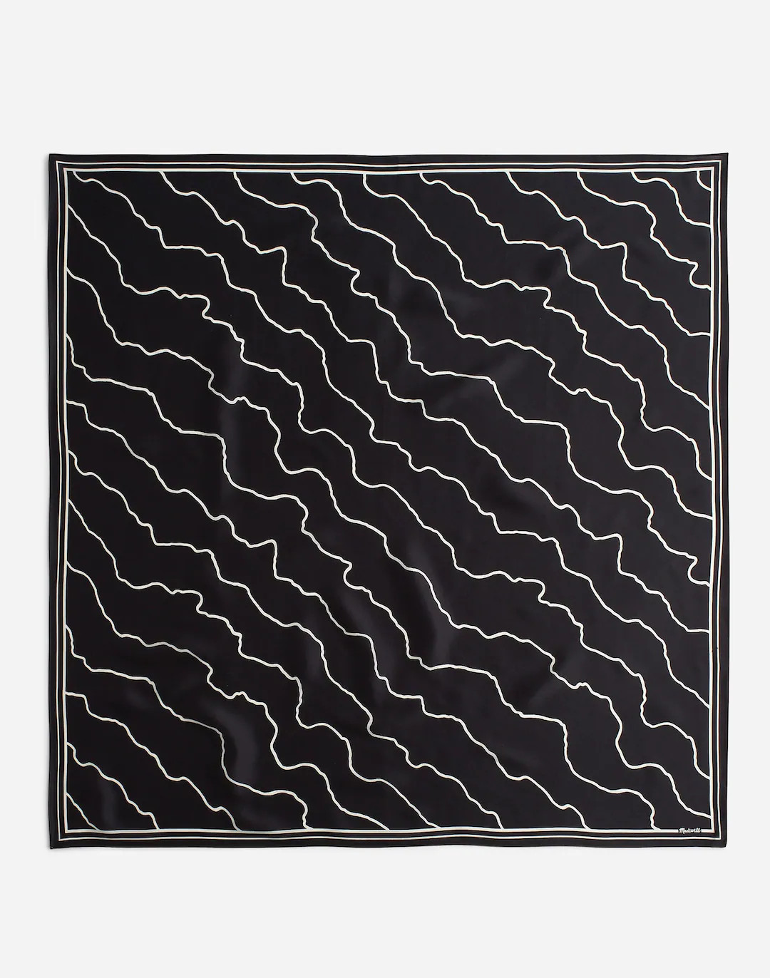 Silk Oversized Bandana | Madewell