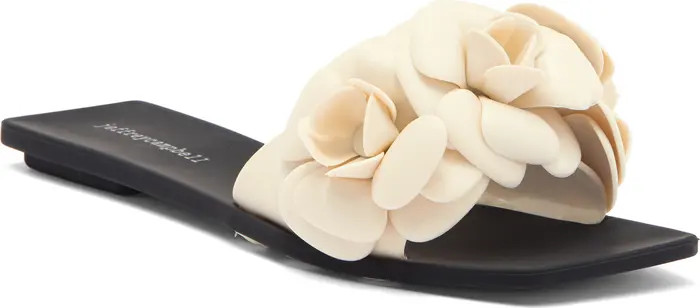 Jeffrey Campbell 3D Flower Jelly Slide Sandal (Women) | Nordstromrack | Nordstrom Rack