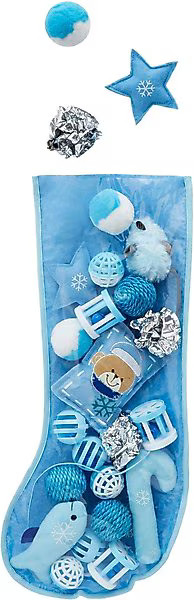 Frisco Holiday Stocking Variety Pack Cat Toy with Catnip, 25 count | Chewy.com
