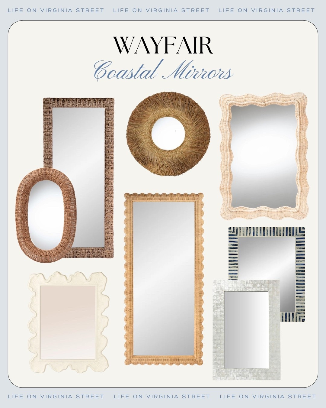 Wayfair Coastal Mirrors 🙌🏻🙌🏻

#LTKHome #LTKSeasonal #LTKdayinmylife