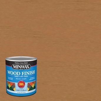 Minwax Wood Finish Water-Based Golden Pecan Mw245 Solid Interior Stain (1-Quart) | Lowe's