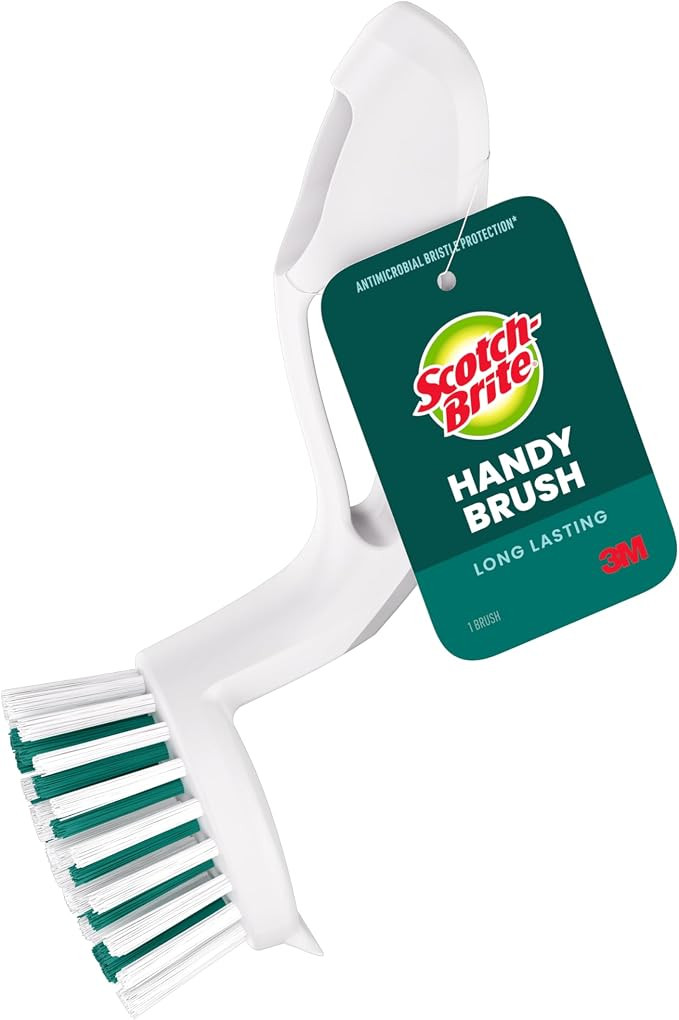 Scotch-Brite Handy Brush, Small and Durable Dish Brush with Handle for Scrubbing Hard-to-Reach Co... | Amazon (US)