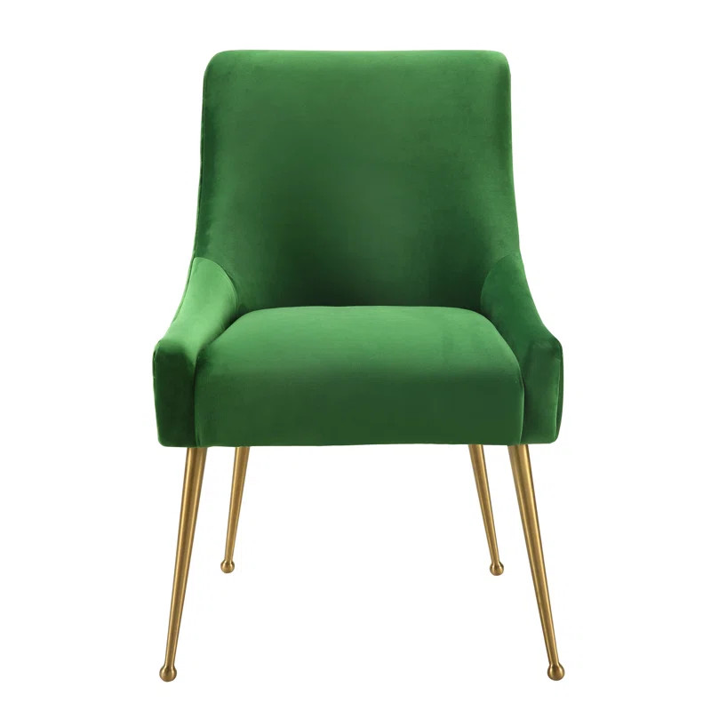 Saldana Velvet Upholstered Side Chair | Wayfair North America