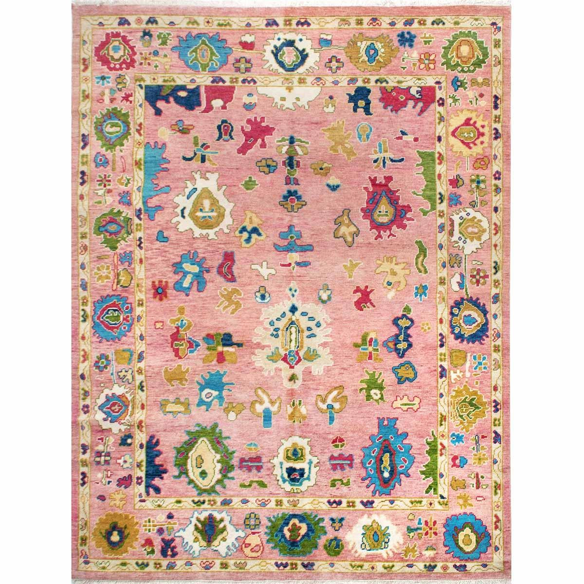 In Stock 8x10 The Lilly Turkish Knot Rug | Scout Design Studio