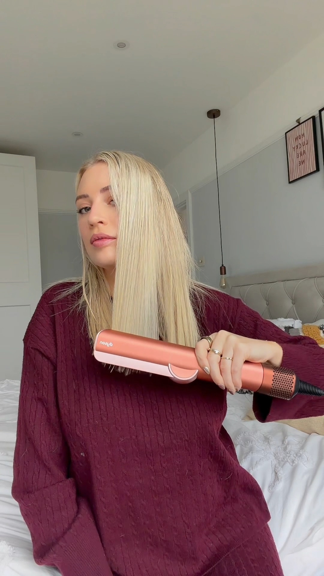 The Dyson air straight has 33% off at @qvcuk , can’t believe how good this is it’s saved me so much time! ad 