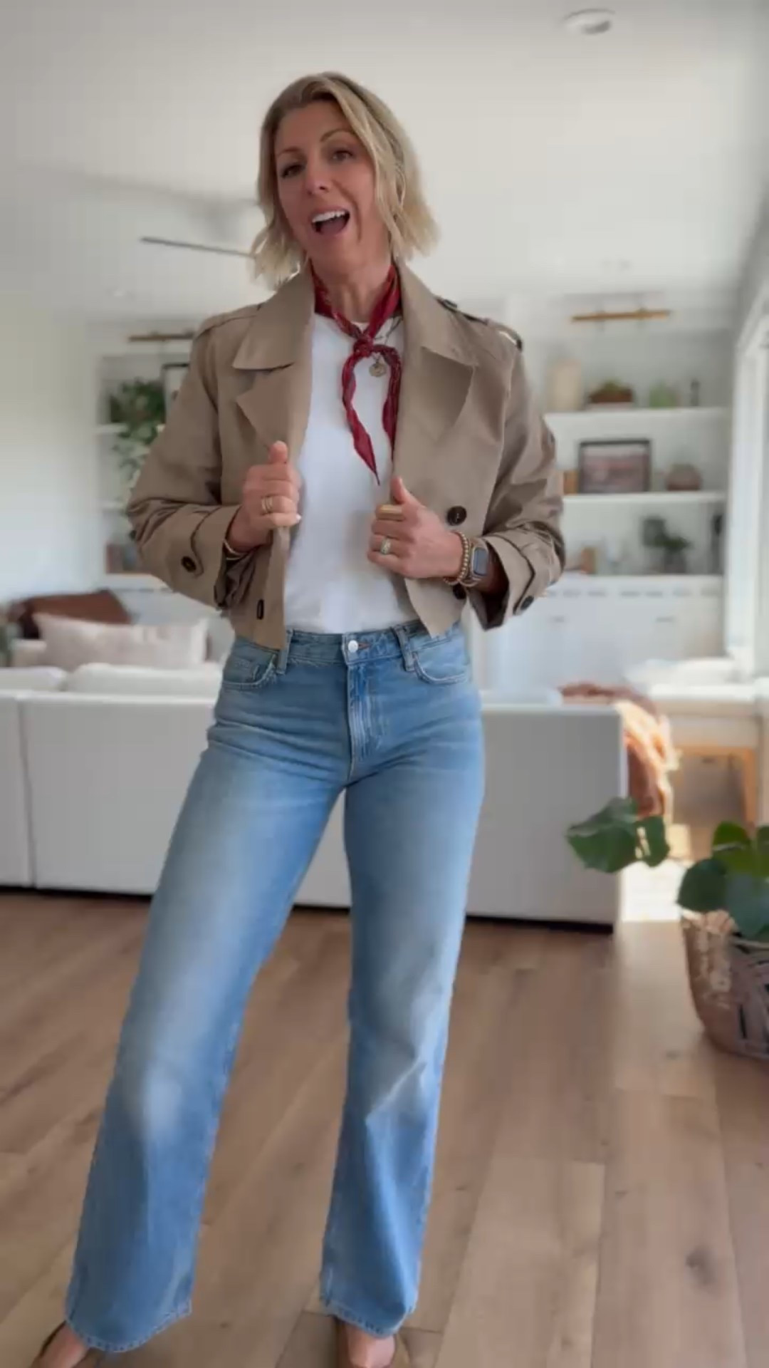 Early spring outfit Inspo…the cropped trench is still going strong this season. I love the polish touch. It brings to you a basic white tee and a great pair of jeans with some flats.

#LTKmomlife #LTKootd #LTKSeasonal