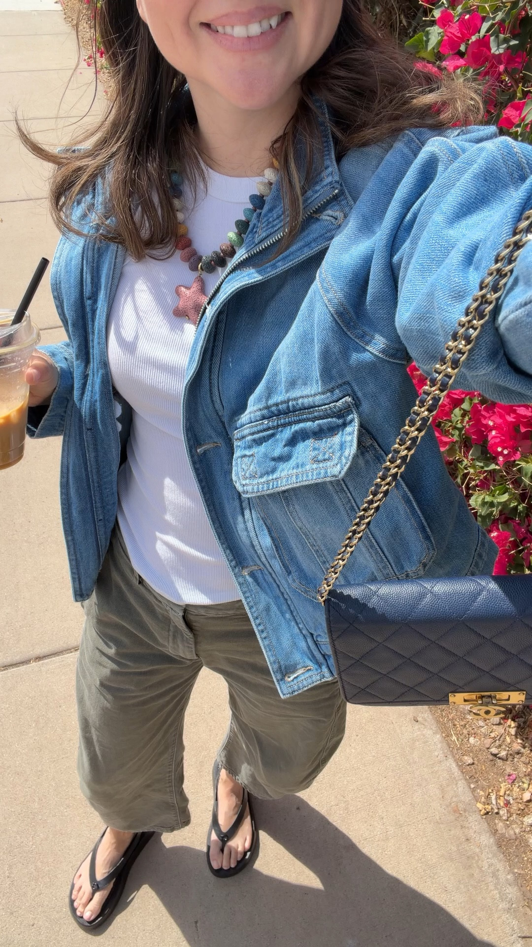 An easy mix-and-match outfit I’ll be wearing on repeat

Every piece here works overtime in my closet
the denim jacket layers with everything
the white tee is that go-to base
and these pants are the kind you can dress up or down without thinking

This is exactly how I get more out of my wardrobe without buying more
just pieces that all work together

Also love that this actually fits a 5’2 frame without needing adjustments

Simple, comfortable, and styled enough to feel put together

petite outfit, 5’2 style, casual outfit ideas, mix and match wardrobe, everyday outfit formula
Jacket XS 
Tank XS 


#LTKgrwm #LTKPetite #LTKootd