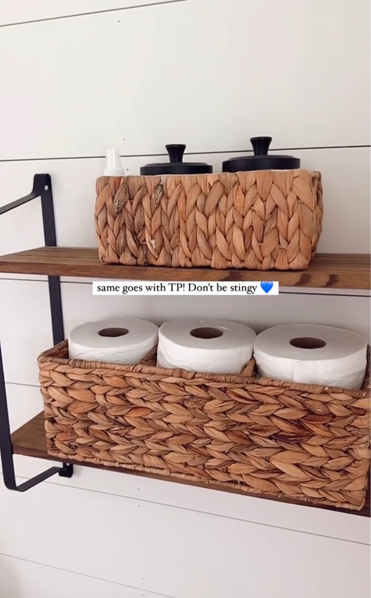 Woven toilet paper basket 

#LTKhome