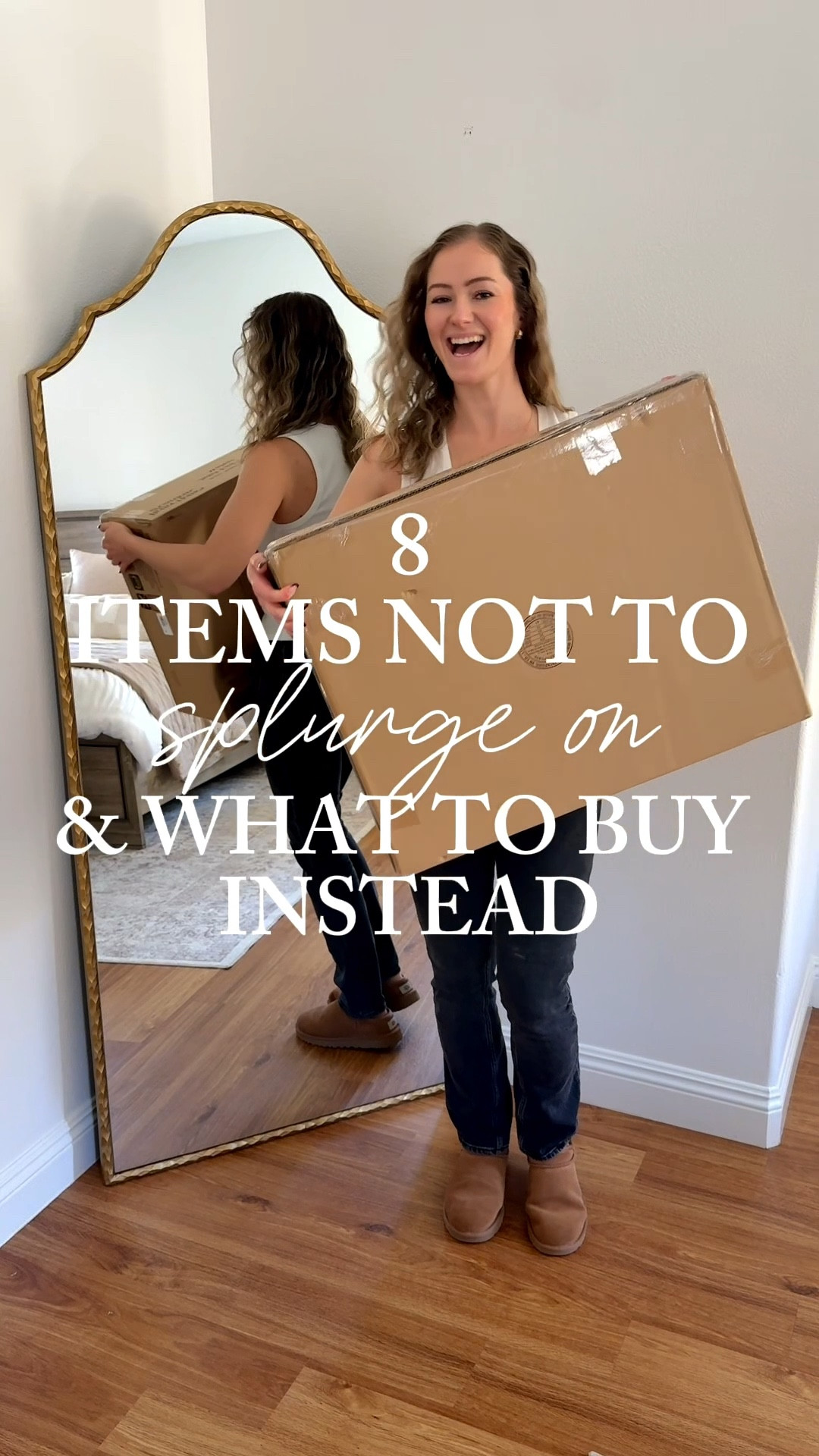 Stop overpaying for the look 👀

These are the pieces everyone thinks you need to splurge on… but we found better versions for way less (and honestly… they look just as high-end 🤭)

From a 3 drawer dresser to an upholstered bed, the perfect square coffee table, dowel side table, black candle lanterns, a 3 drawer console, square side table, and even that viral black arched console table — all giving designer vibes without the designer price tag 🙌🏼

Because creating a home you love shouldn’t mean overspending ✨



#affordablehome #lookforless #homeinspo #budgetfriendlydecor #homedecorfinds #amazonhomefinds #walmartfinds #wayfairfinds #designerlookforless #homeonabudget

#LTKHome #LTKSaleAlert