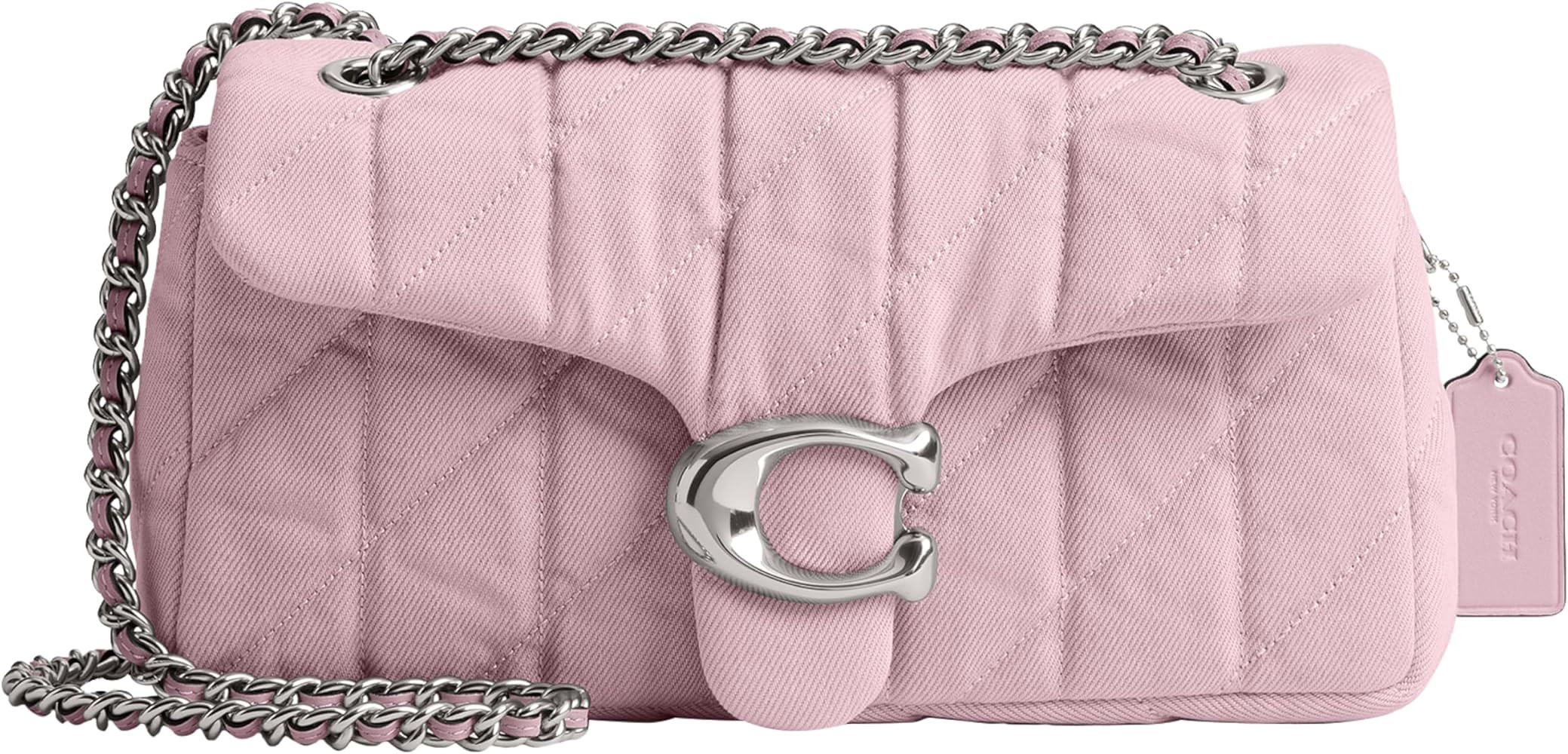 COACH Women's Pebble Tabby Shoulder Bag | Amazon (US)