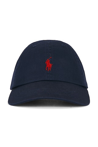 Twill Sport Cap in Newport Navy & Red | Revolve Clothing (Global)