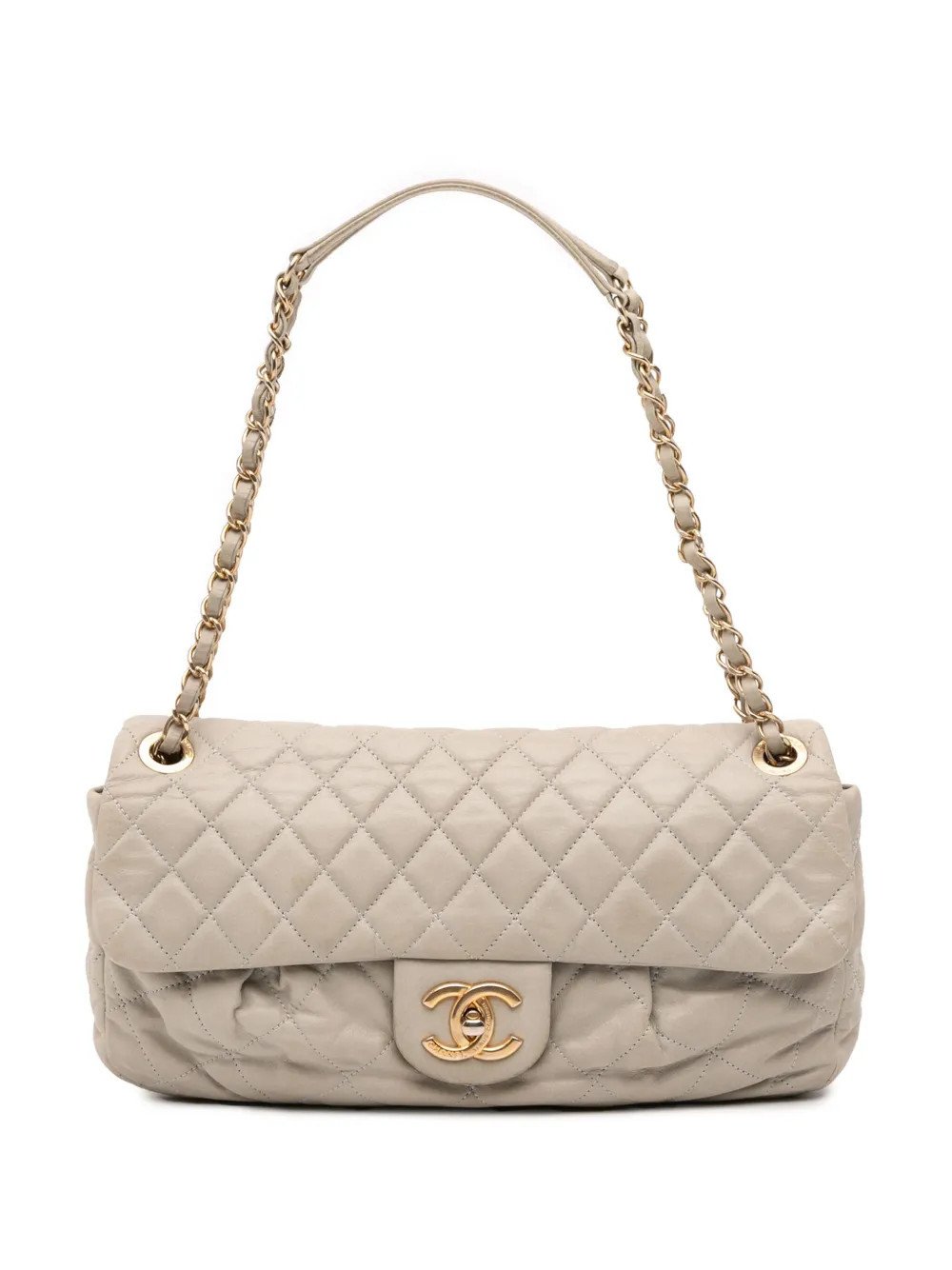 CHANEL Pre-Owned 2011 Quilted Calfskin Chic Quilt Flap shoulder bag - Brown | Farfetch Global