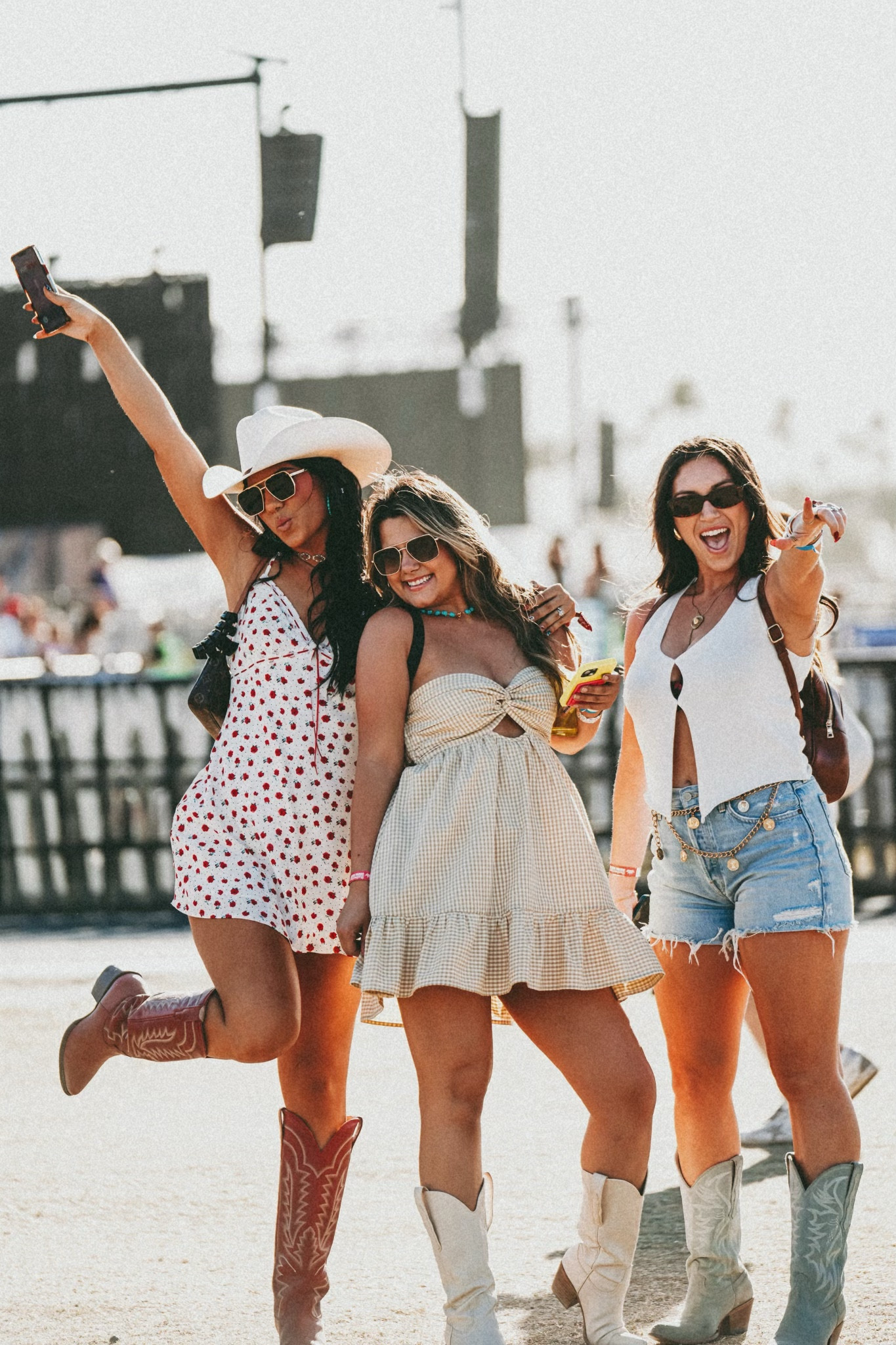 One of my favorite looks from stagecoach!! So girly and fun and I love incorporating color, especially red. This dress is also so affordable and also comes in blue!!! 

#LTKFestival #LTKfindsunder100 #LTKstyletip