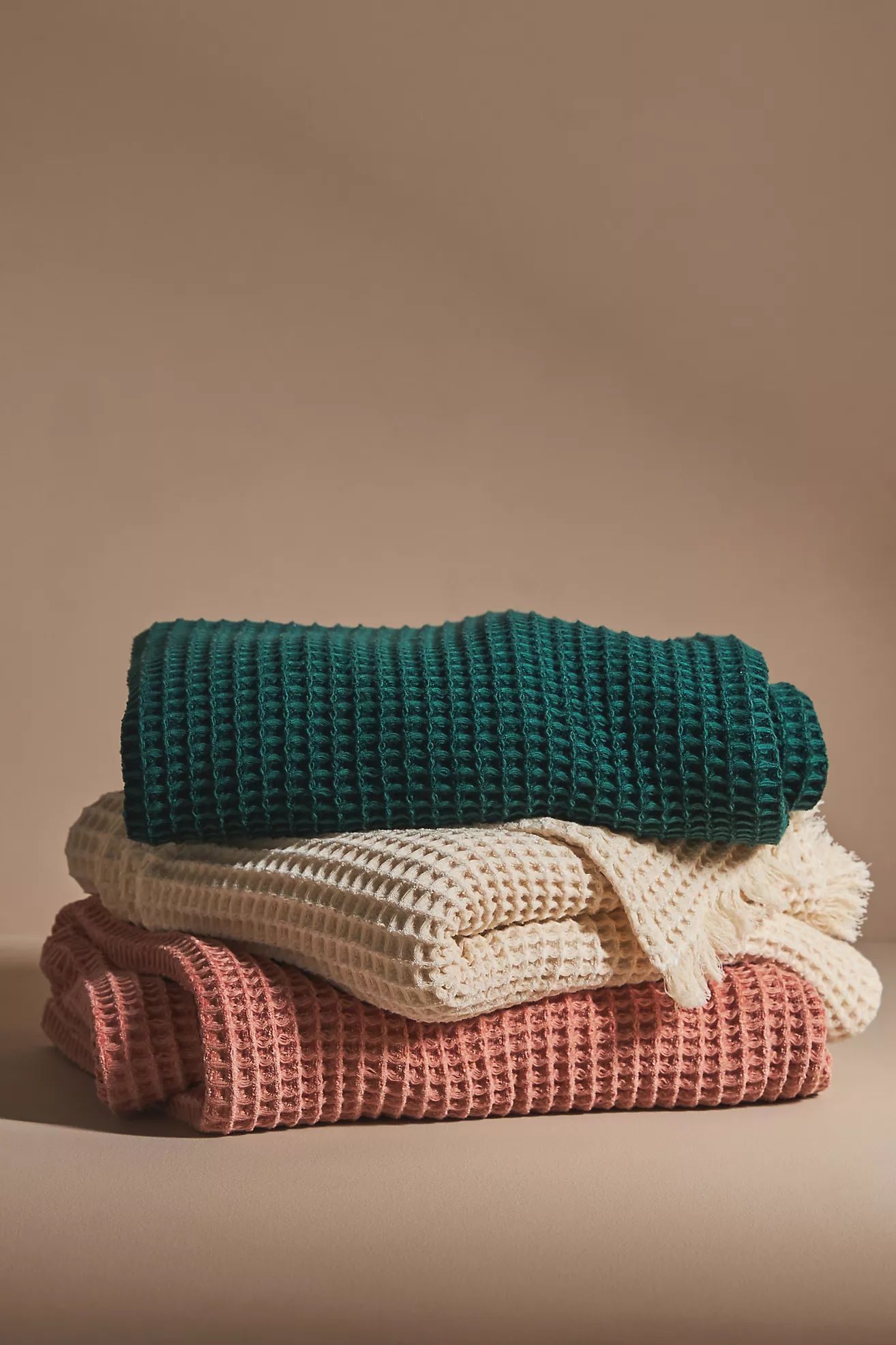 Waffle Throw Blanket | Anthropologie (US)