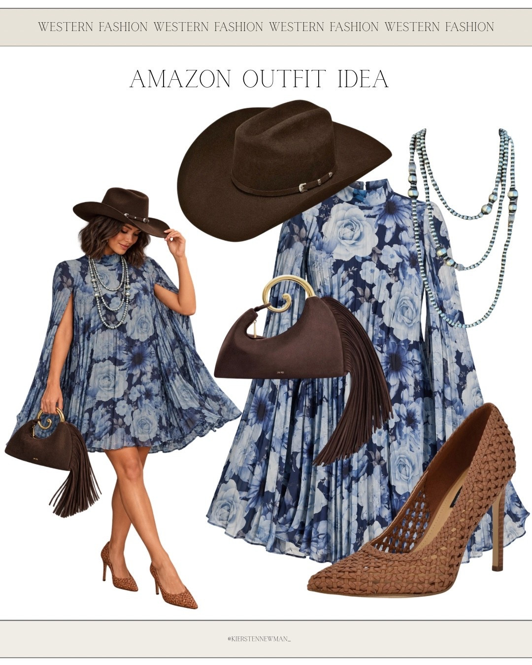A cute western look doesn’t have to be complicated. Add boots and denim, and you’re ready to go.
    #WesternOutfitIdeas #AmazonStyle #CowgirlFashion #WesternWear #BootsAndDenim