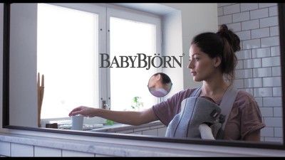 BABYBJÖRN Baby Carrier Mini 3D Jersey - Light Gray | Target