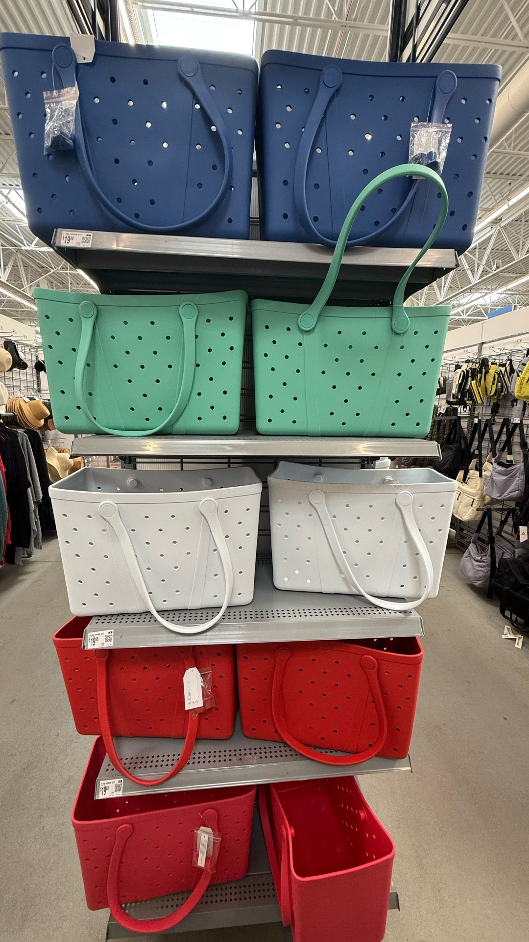 Walmart has brought back their large Time & Tru runber beach totes! So many pretty colors, and they are only $19.88! Definitely a look for less! These would also be great for all the sports Mommas! 

#LTKSwim #LTKTravel #LTKmomlife