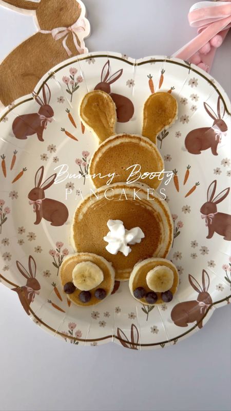 🐰SAVE THIS: Bunny Pancakes are prob one of the first fun traditions that ever existed in the Patterson household! They’re so simple and I know that 9 times out of 10 I already have all the ingredients (pancake mix, chocolate chips, banana and whipped cream). Add in the cutest bunny plates from your #OccasionsBin and you’ve got the sweetest Easter morning breakfast plan!

Snag these classic brown bunny @occasions.byshakira x @mymindseyeinc plates, napkins and wands today and use code SHAKIRA20 at checkout 🫶🏾

#LTKSeasonal #LTKkids #LTKfamily