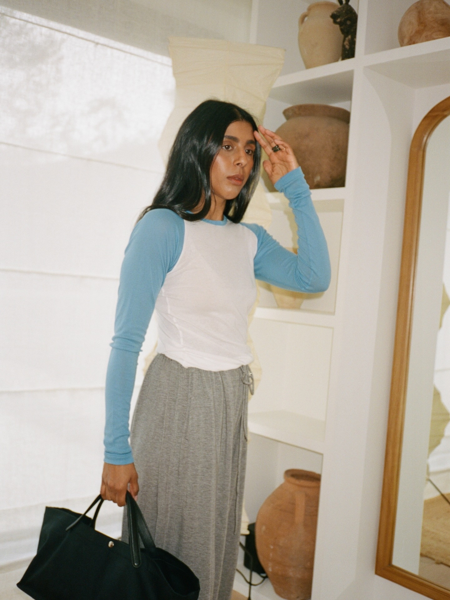 Not to alarm anyone, but these @weekdayofficial trousers now come in white, and the black have been restocked - linked on stories