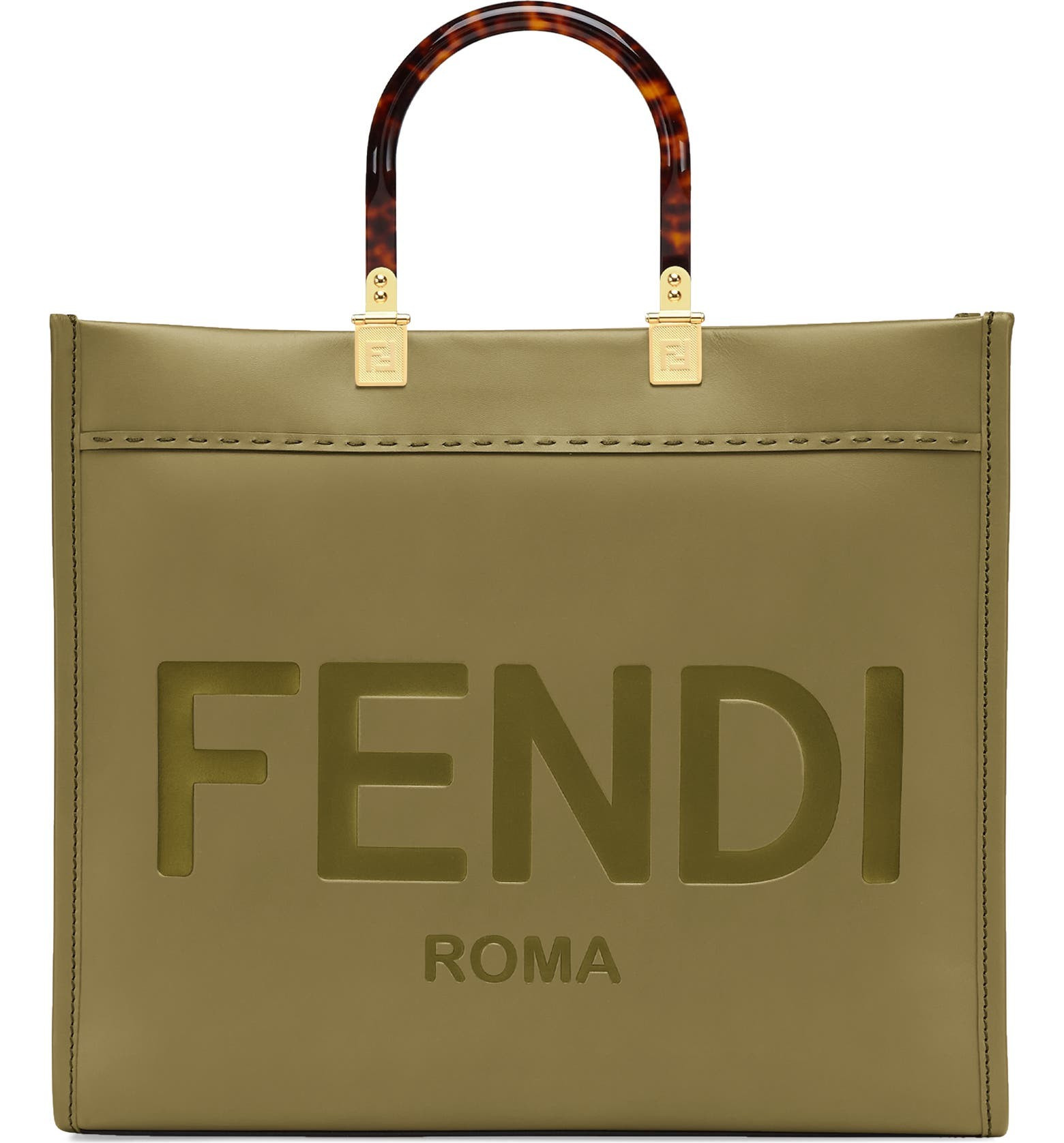Fendi Medium Sunshine Leather Shopper | Nordstrom | Nordstrom