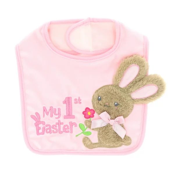Way to Celebrate! Easter My 1st&nbsp;Easter Baby Bib, Pink ​ - Walmart.com | Walmart (US)