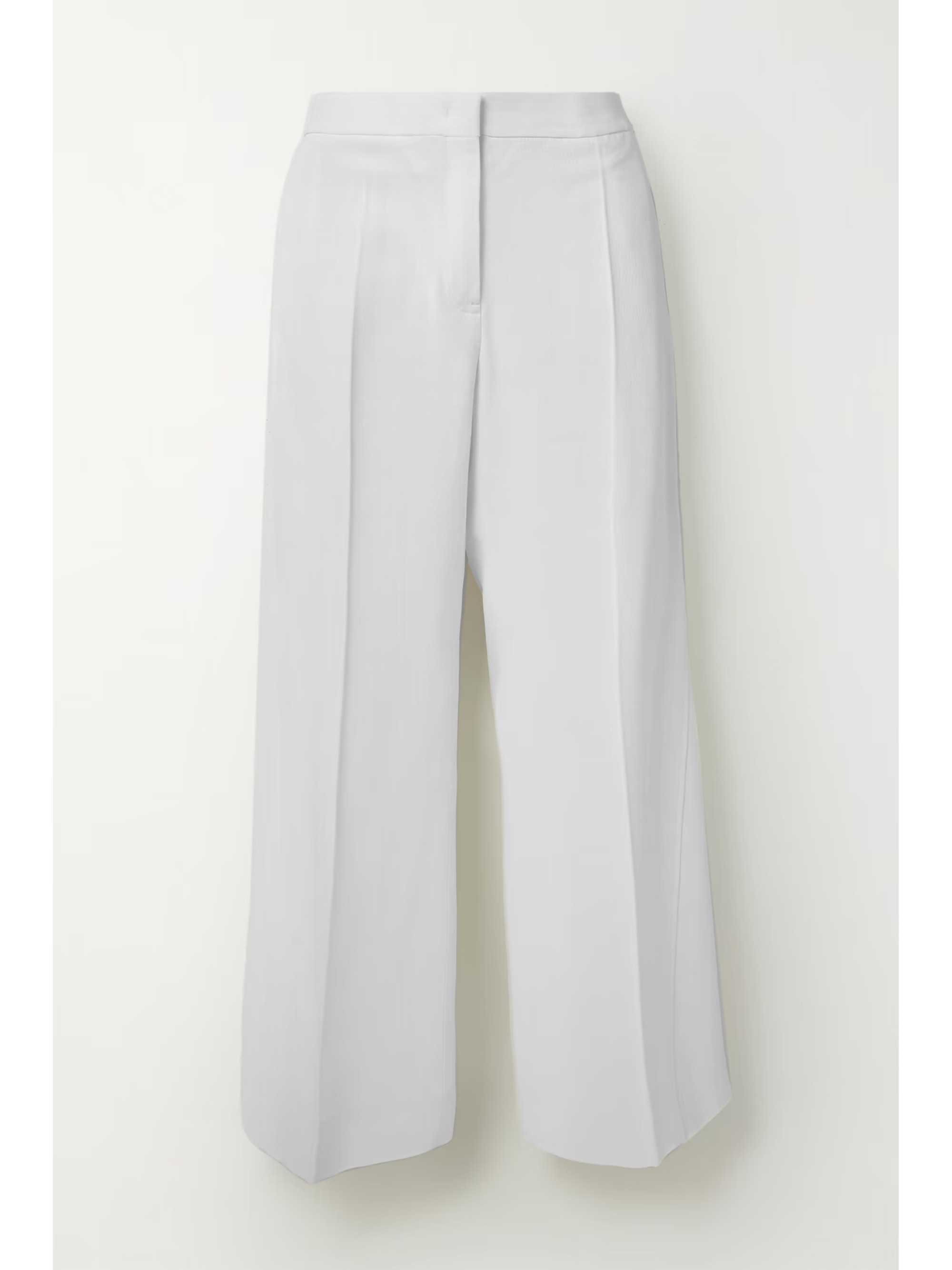 Pleated woven straight-leg pants | NET-A-PORTER (US)