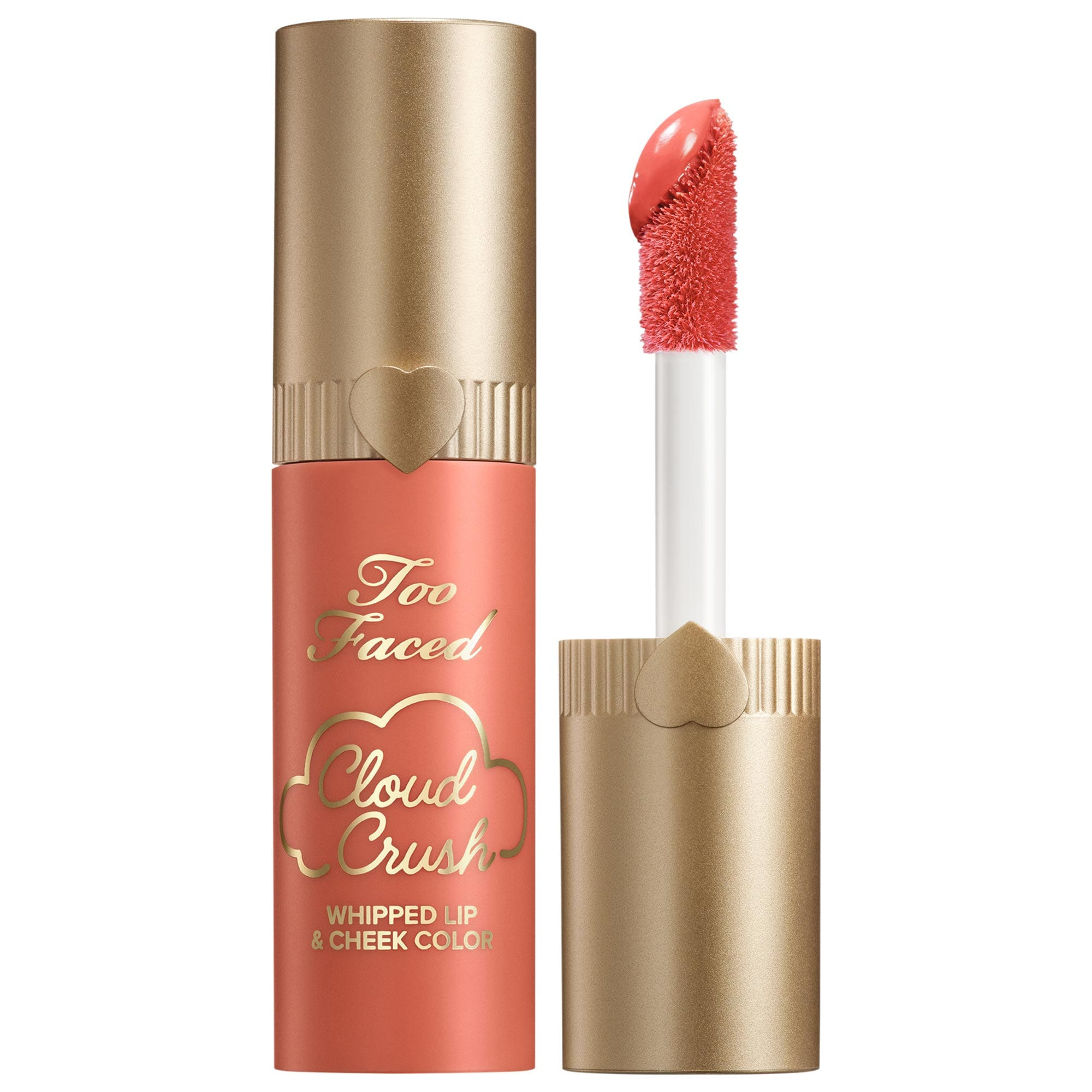 Too Faced Cloud Crush Whipped Lip & Cheek Blush Peach Blur 0.15 oz/4.3 g | Sephora (US)
