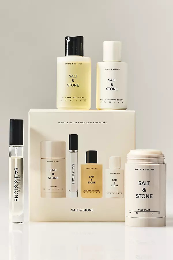 SALT & STONE Santal & Vetiver Essentials Set | Anthropologie (US)