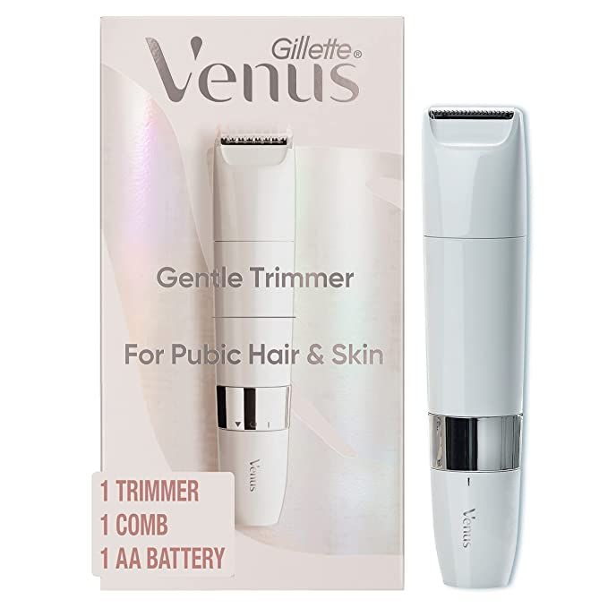 Gillette Venus Intimate Grooming Womens Electric Razor, Bikini Trimmer for Pubic Hair and Skin, I... | Amazon (US)