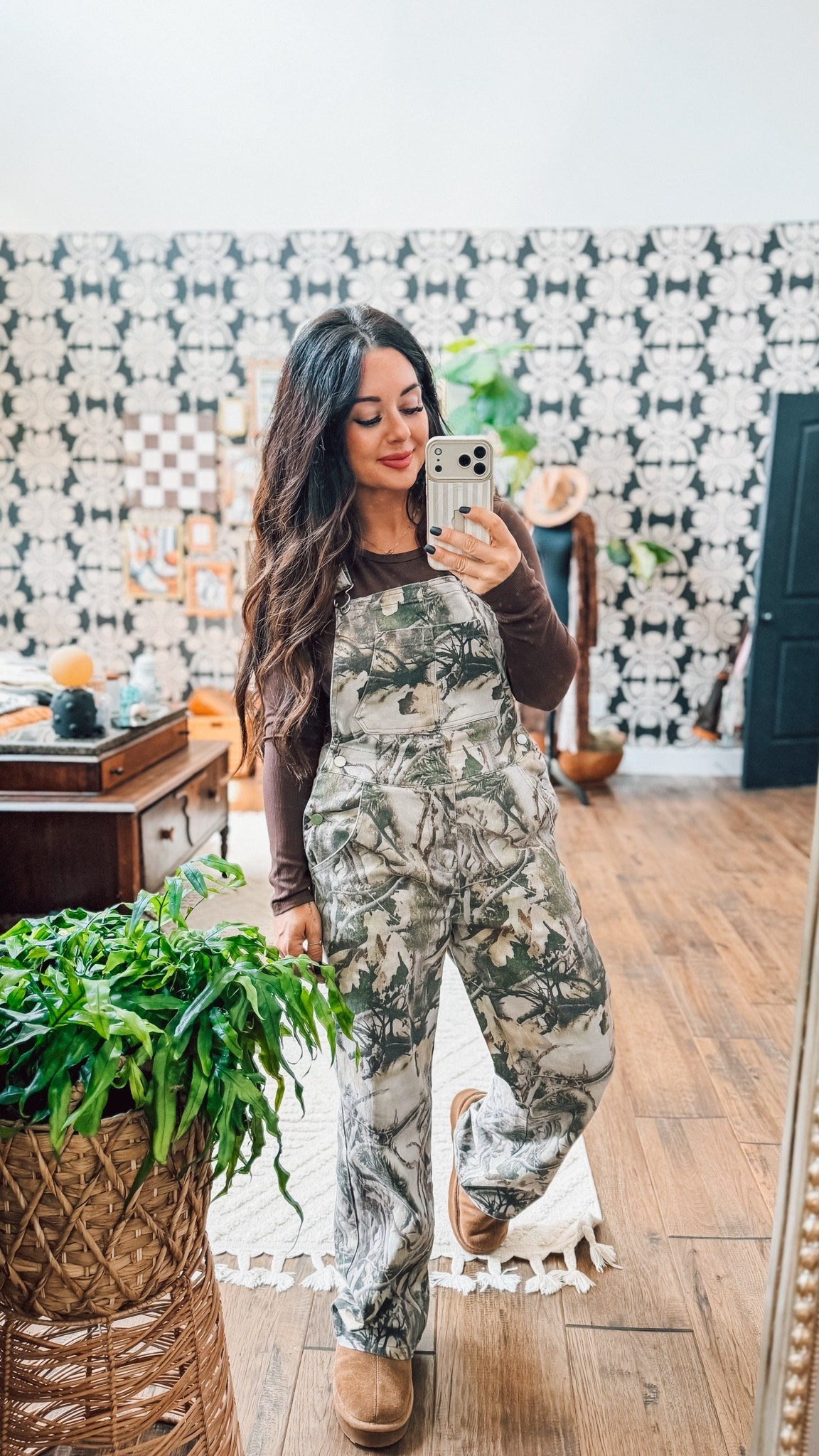 Found the PERFECT camo overalls I’ll be wearing on repeat!! The fit is great in these!  The brown undershirt I have in almost every color, it’s on sale for less than $10!

#LTKootd #LTKU #LTKSaleAlert