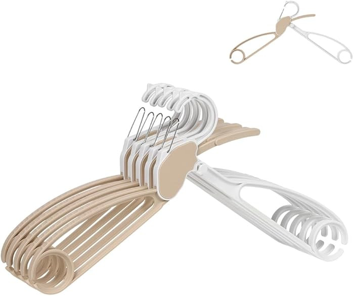 Quick-Release Clothes Hangers for Sweaters & T-Shirts - Neckline Protection, No Stretch, No Shoul... | Amazon (US)