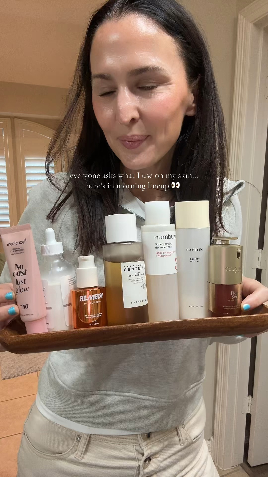 My current morning skincare lineup ☀️✨

These are the products I reach for every morning and the exact order I apply them. Consistency has made the biggest difference in my skin!

Do you use any of these products, or what’s one skincare product you refuse to skip? 👇

#LTKmorningroutine #LTKOver40 #LTKBeauty