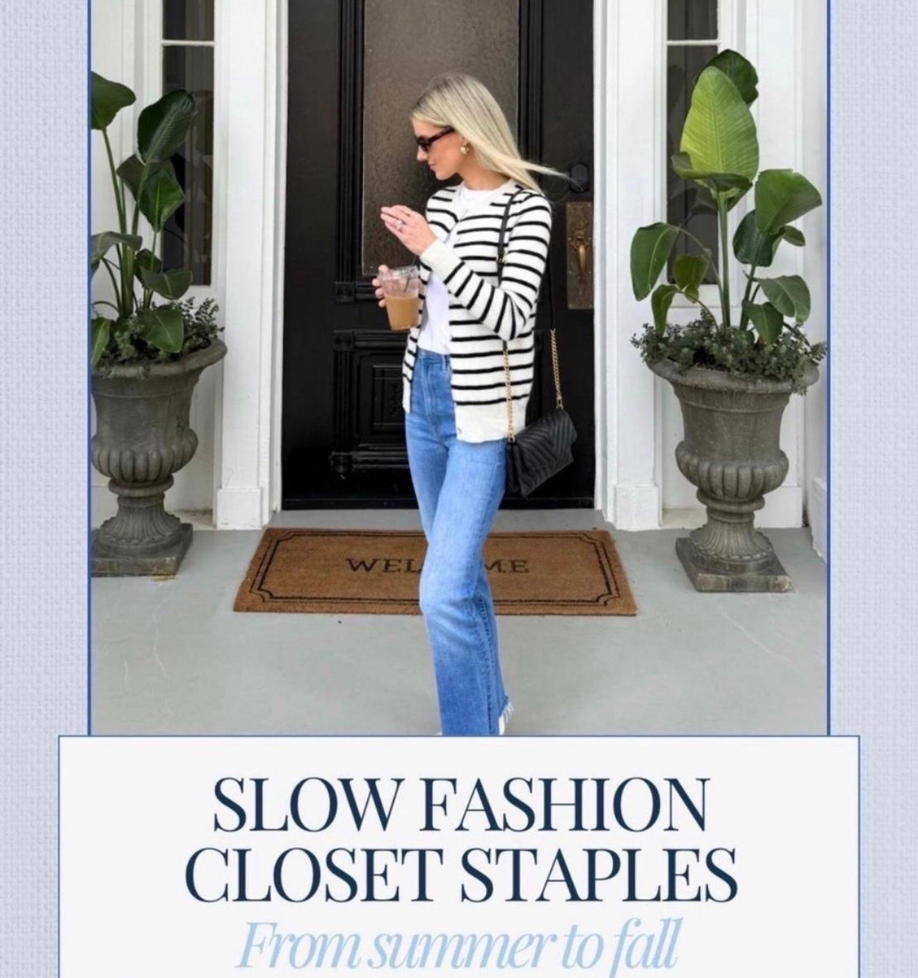 Slow fashion closet staples! High quality pieces from so many brands I trust! These will be your new everyday go-to pieces!