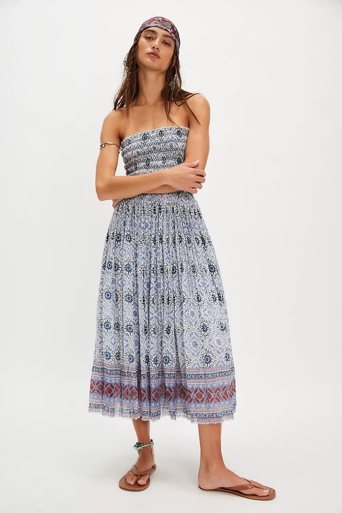 FP One Ravenna Printed Convertible Maxi Skirt | Free People (Global - UK&FR Excluded)