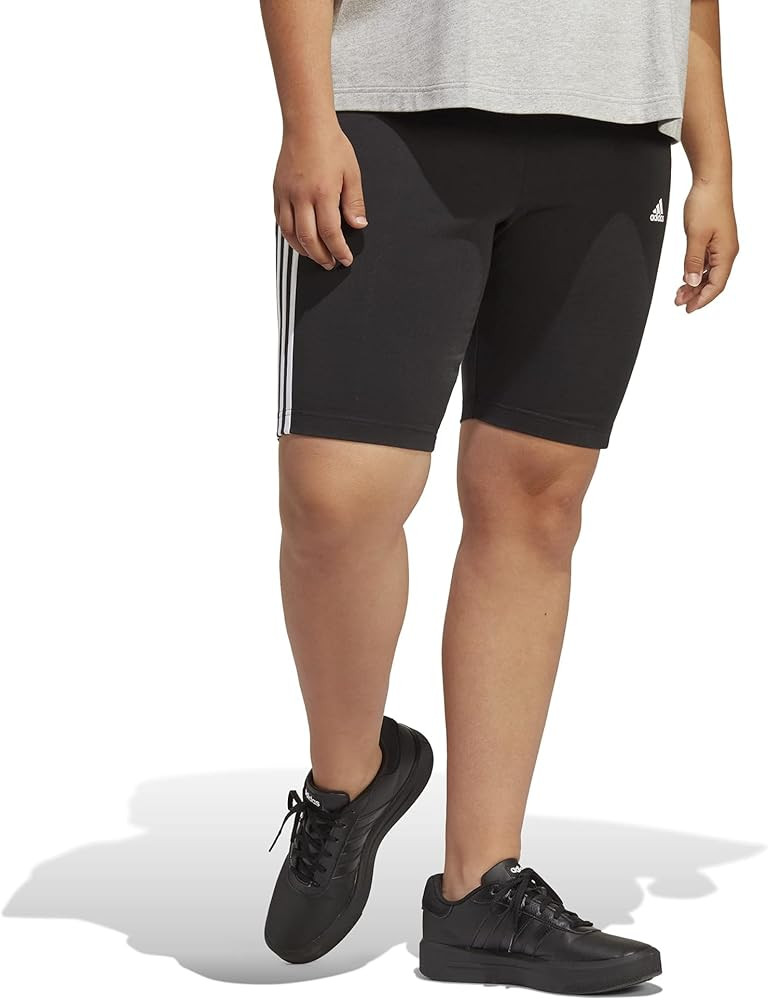 adidas Women's Essentials 3-Stripes Bike Shorts | Amazon (US)