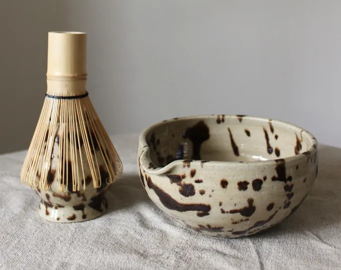 IN STOCK 8 oz Nordic Pottery mug / Handmade cappuccino cup / Speckled ceramic mug with handle | Etsy (Global)