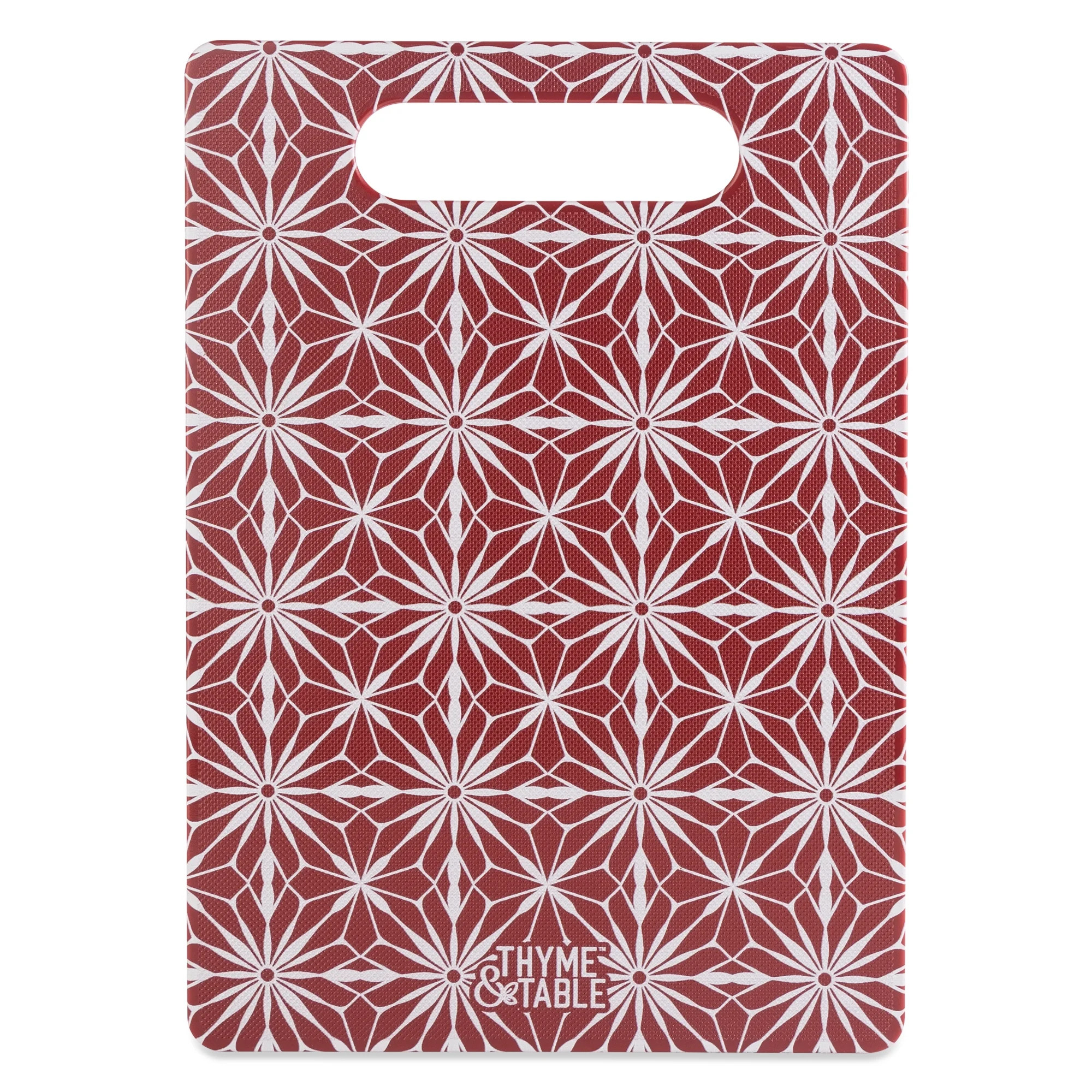 Thyme & Table Holiday Cutting Board - 9.8” x 13.8” - Red | Walmart (US)